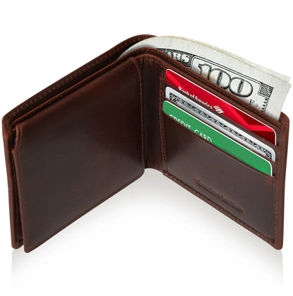 Leather Bifold Wallet