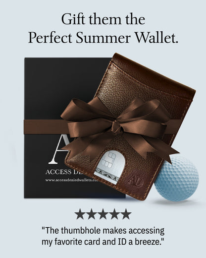 Pull Strap Bifold Wallet