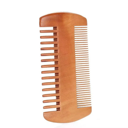 Men's Shaving Brush Set Boar Bristle Portable Barber Natural Beard Brush Comb  for Facial Cleaning Styling Tool